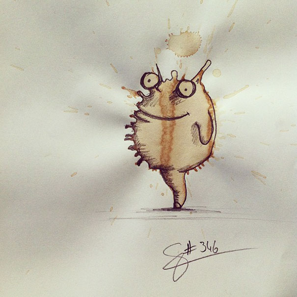 I Turn Random Coffee Stains Into Monsters I Turn Random Coffee Stains Into Monsters