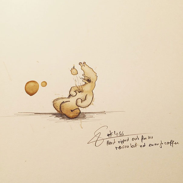 I Turn Random Coffee Stains Into Monsters I Turn Random Coffee Stains Into Monsters