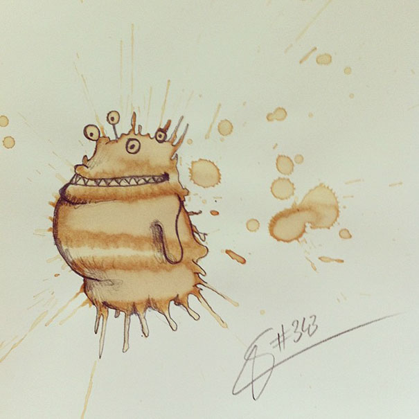 I Turn Random Coffee Stains Into Monsters I Turn Random Coffee Stains Into Monsters