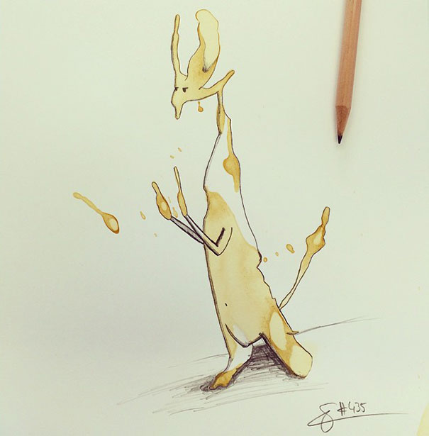 I Turn Random Coffee Stains Into Monsters I Turn Random Coffee Stains Into Monsters