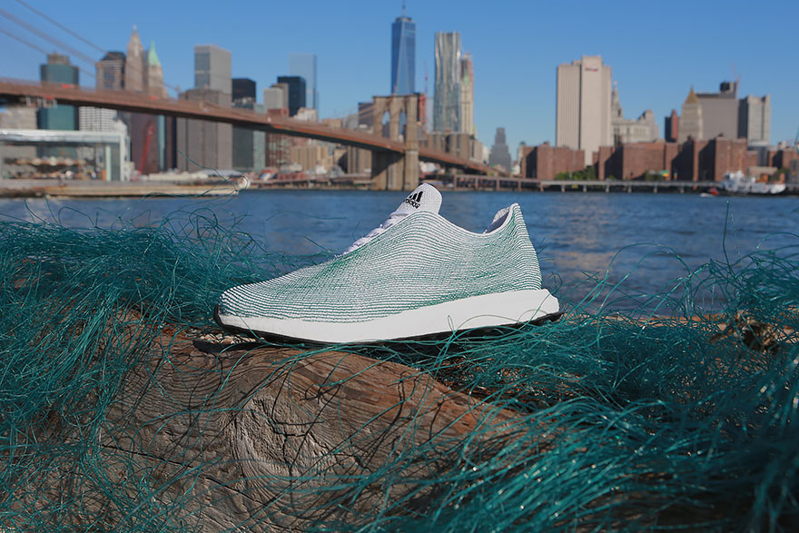 Adidas Makes Sneakers From Ocean Trash And Illegal Fishing Nets Taken From Poachers Adidas Makes Sneakers From Ocean Trash And Illegal Fishing Nets Taken From Poachers
