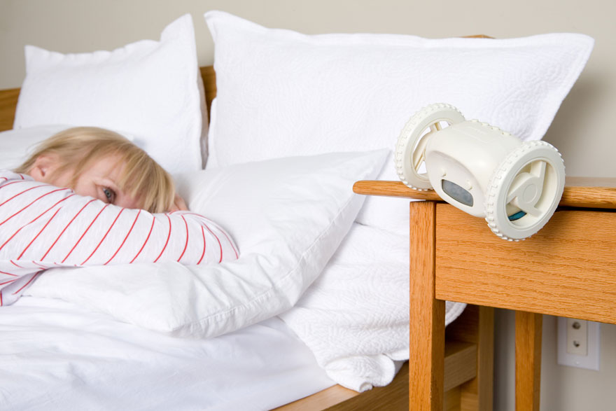 Clocky: Motorized Alarm Clock That Runs Away So You Can&#8217;t Snooze