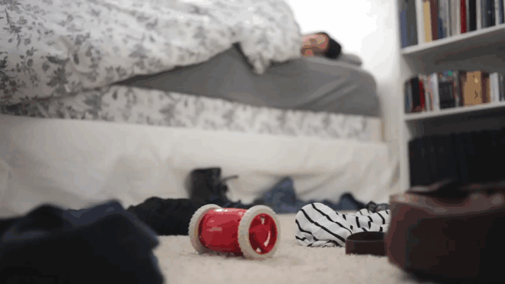Clocky: Motorized Alarm Clock That Runs Away So You Can&#8217;t Snooze