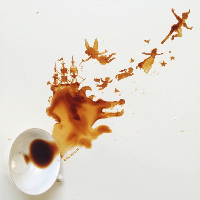 Spilled Food Turned Into Beautiful Art By Giulia Bernardelli Spilled Food Turned Into Beautiful Art By Giulia Bernardelli