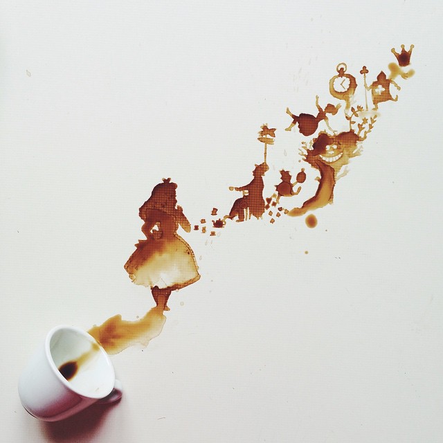 Spilled Food Turned Into Beautiful Art By Giulia Bernardelli Spilled Food Turned Into Beautiful Art By Giulia Bernardelli