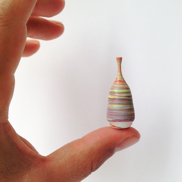 This Artist Makes Incredibly Tiny Pottery By Hand