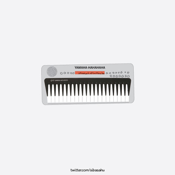 I Use Everyday Objects To Complete My Illustrations