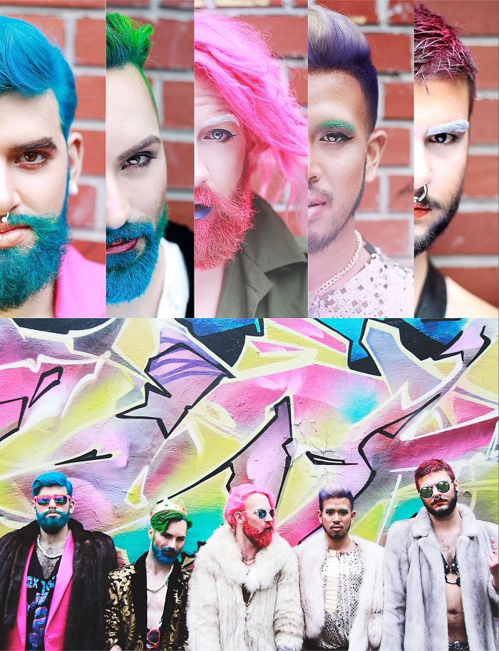 Merman Trend: Men Are Dyeing Their Hair With Incredibly Vivid Colors Merman Trend: Men Are Dyeing Their Hair With Incredibly Vivid Colors