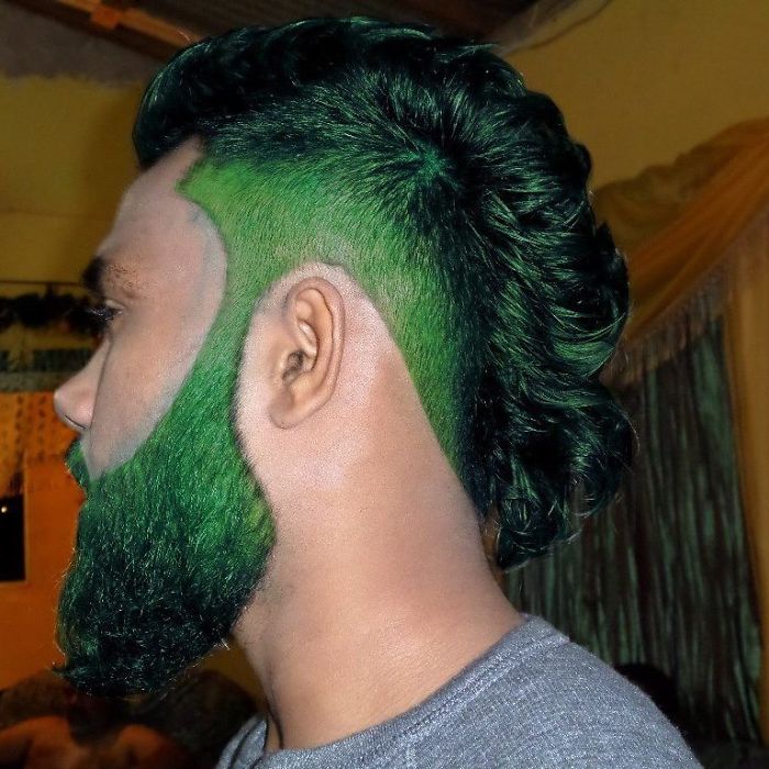 Merman Trend: Men Are Dyeing Their Hair With Incredibly Vivid Colors Merman Trend: Men Are Dyeing Their Hair With Incredibly Vivid Colors