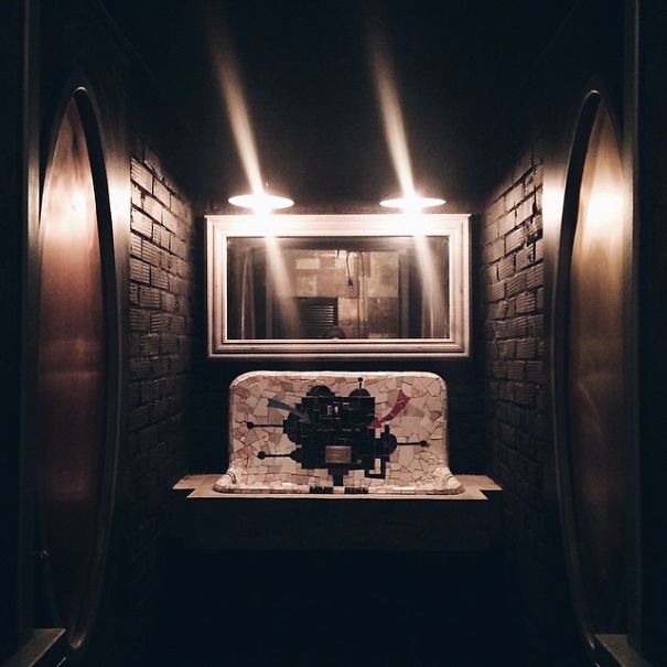 Robot Sink: My Newest Mosaic For A Bar In Russia