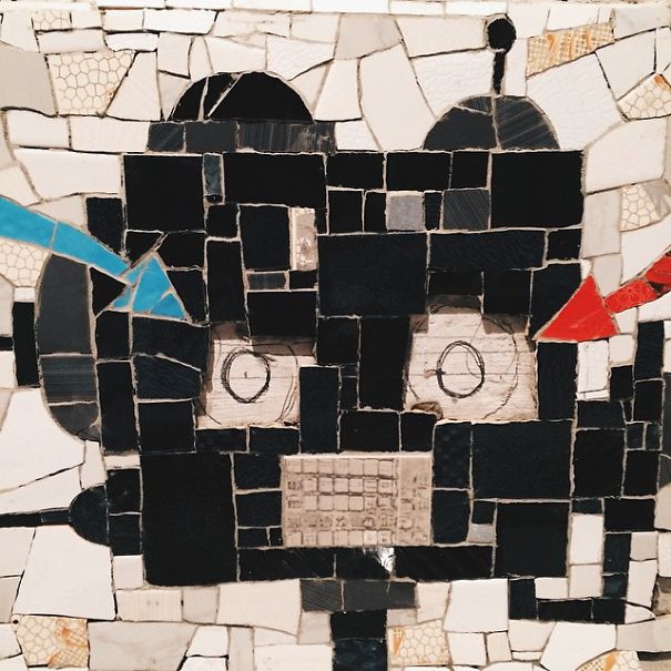 Robot Sink: My Newest Mosaic For A Bar In Russia