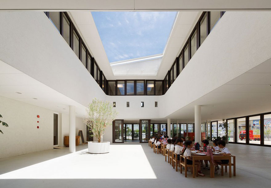 New Preschool In Japan Collects Rainwater Into Puddles For Kids To Play In New Preschool In Japan Collects Rainwater Into Puddles For Kids To Play In