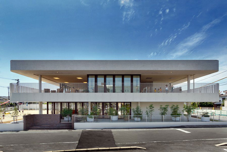 New Preschool In Japan Collects Rainwater Into Puddles For Kids To Play In New Preschool In Japan Collects Rainwater Into Puddles For Kids To Play In