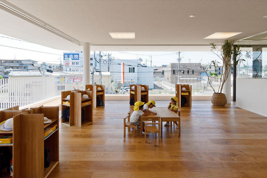 New Preschool In Japan Collects Rainwater Into Puddles For Kids To Play In New Preschool In Japan Collects Rainwater Into Puddles For Kids To Play In