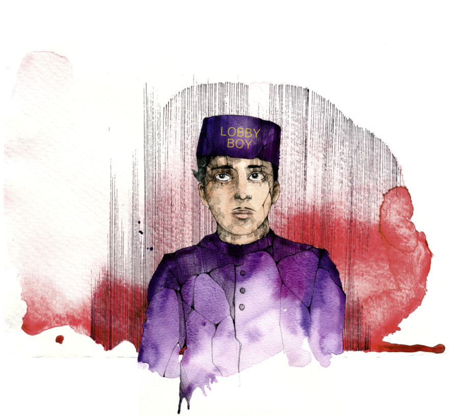 My Watercolor And Ink Illustrations Inspired By Movies