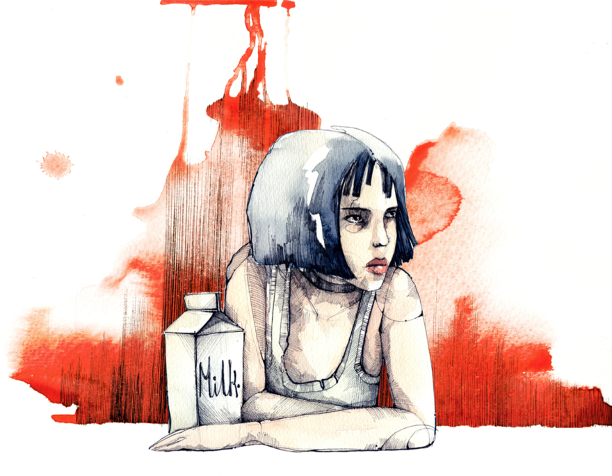 My Watercolor And Ink Illustrations Inspired By Movies