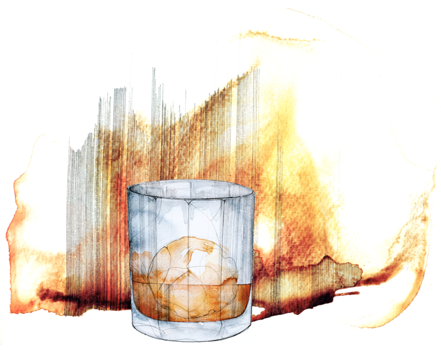 My Watercolor And Ink Illustrations Inspired By Movies