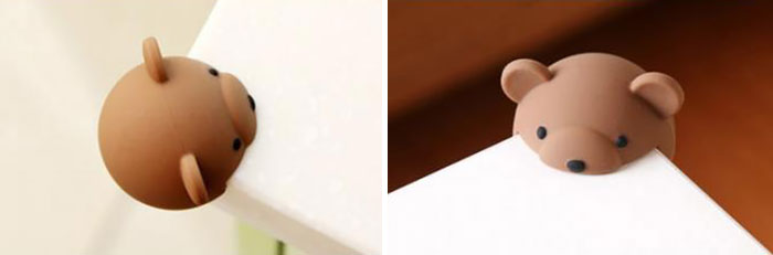 Protect Your Table Corners And Yourself With Adorable Corner-Eating Animals Protect Your Table Corners And Yourself With Adorable Corner-Eating Animals