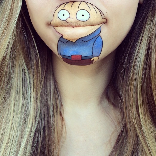 New Cartoon Lip Art By Laura Jenkinson