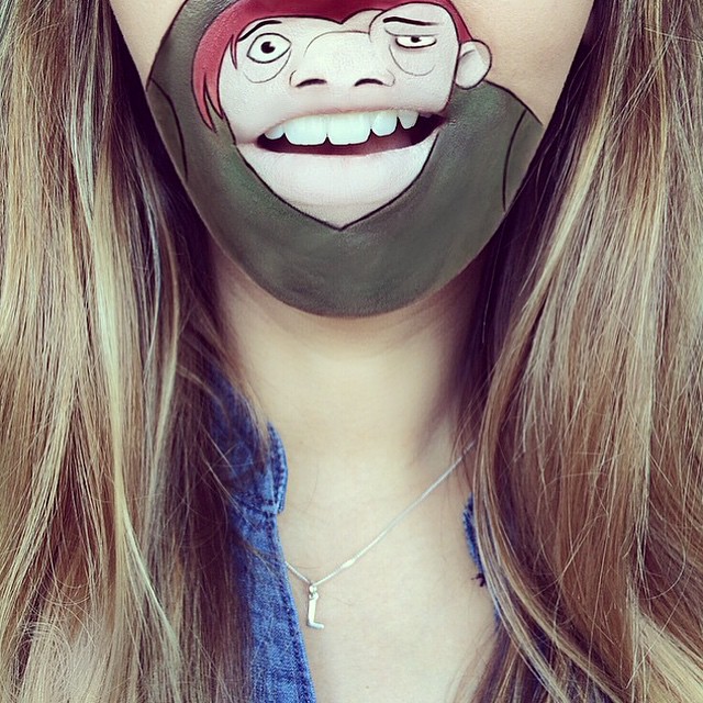 New Cartoon Lip Art By Laura Jenkinson