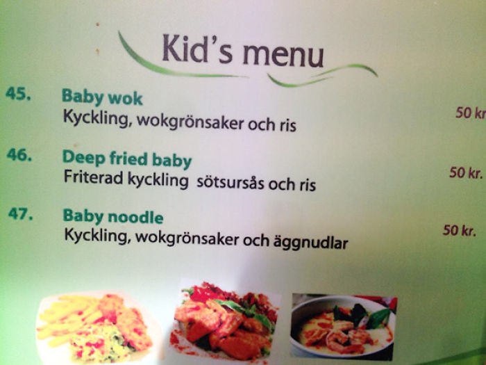 80 Of The Funniest Menu Translation Fails Ever