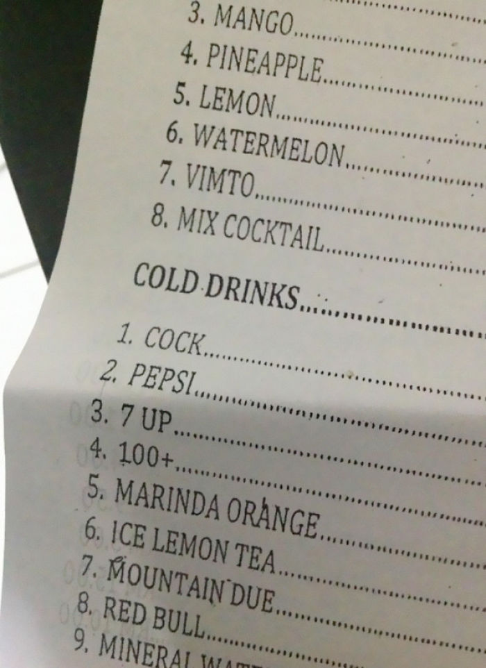 80 Of The Funniest Menu Translation Fails Ever