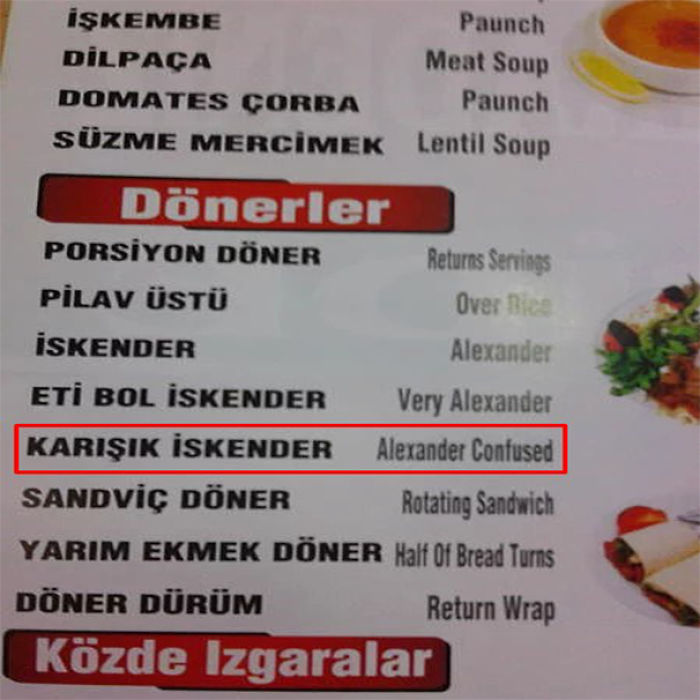 80 Of The Funniest Menu Translation Fails Ever