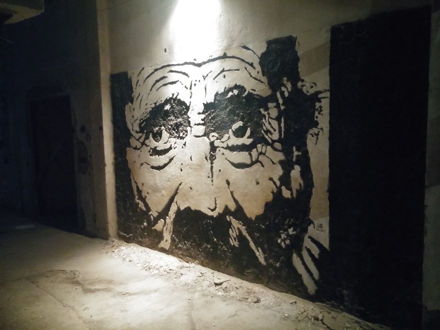 Street Artists Transformed This Abandoned Factory Into An Art Gallery Street Artists Transformed This Abandoned Factory Into An Art Gallery