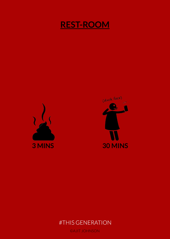 45 Brutally Honest Posters Show Our Addiction To Technology