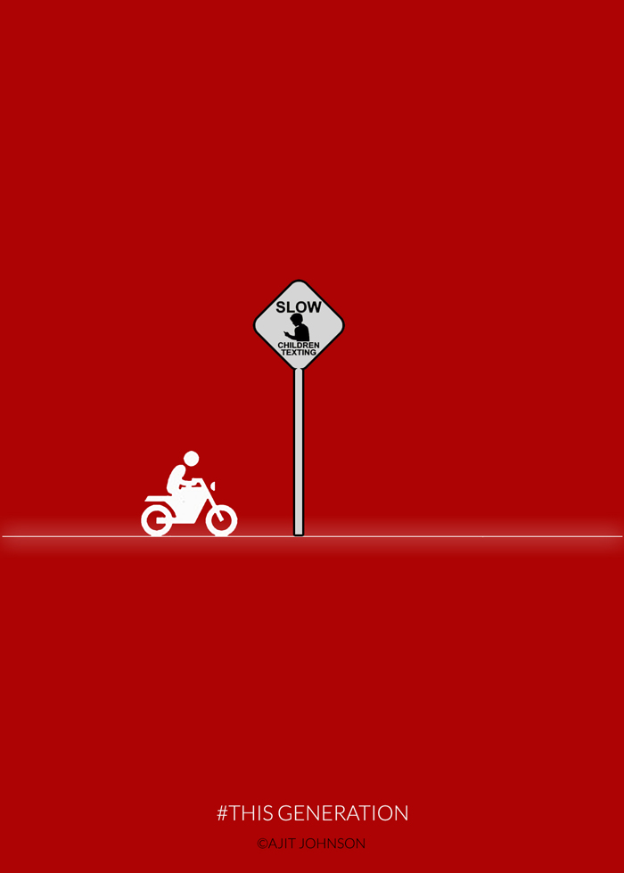 45 Brutally Honest Posters Show Our Addiction To Technology