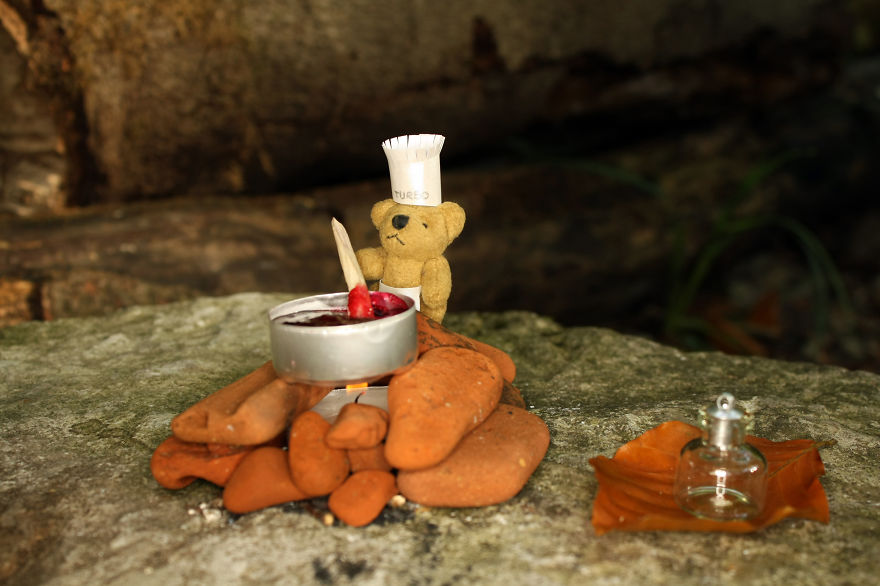 Learn How To Make Blueberry Jam With This Tiny Bear Learn How To Make Blueberry Jam With This Tiny Bear