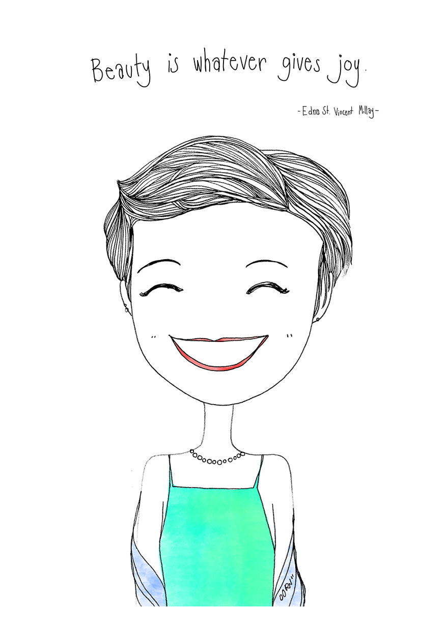 I Donated My Hair And Created Series Of Postcards With Short-Haired Women To Make Them Feel More Beautiful