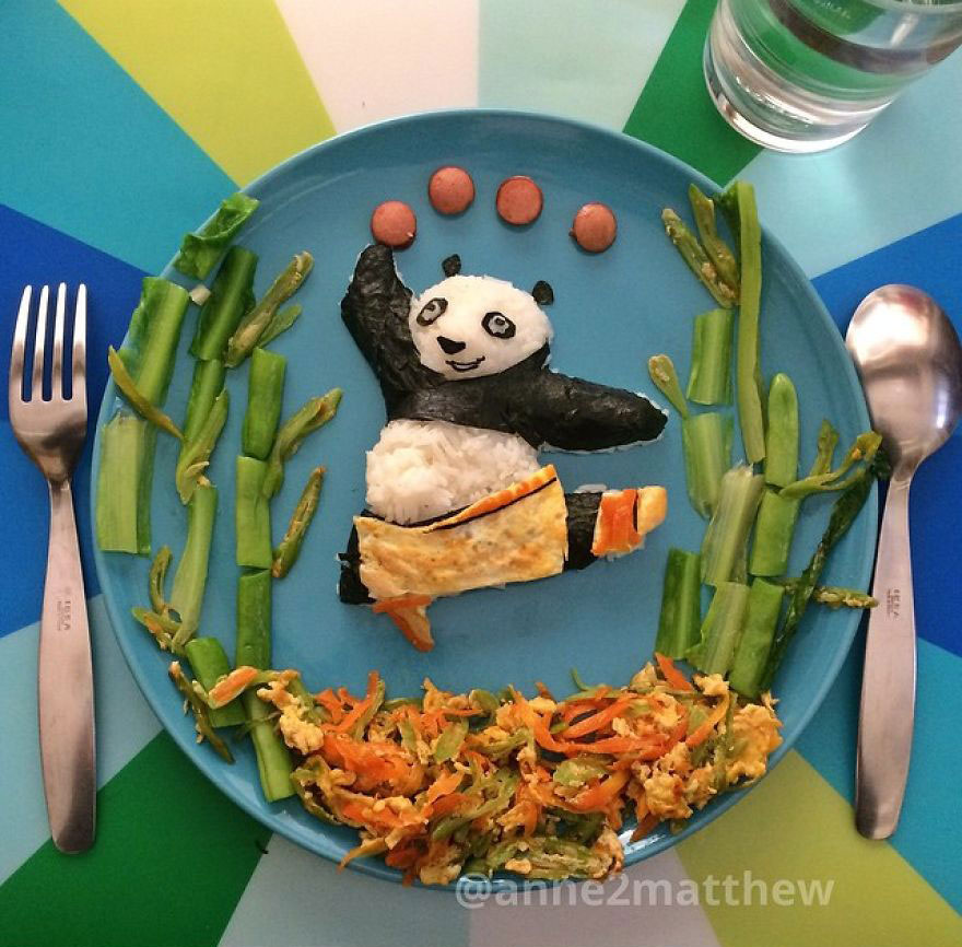 I Make Panda-Inspired Food For My 4 Children I Make Panda-Inspired Food For My 4 Children
