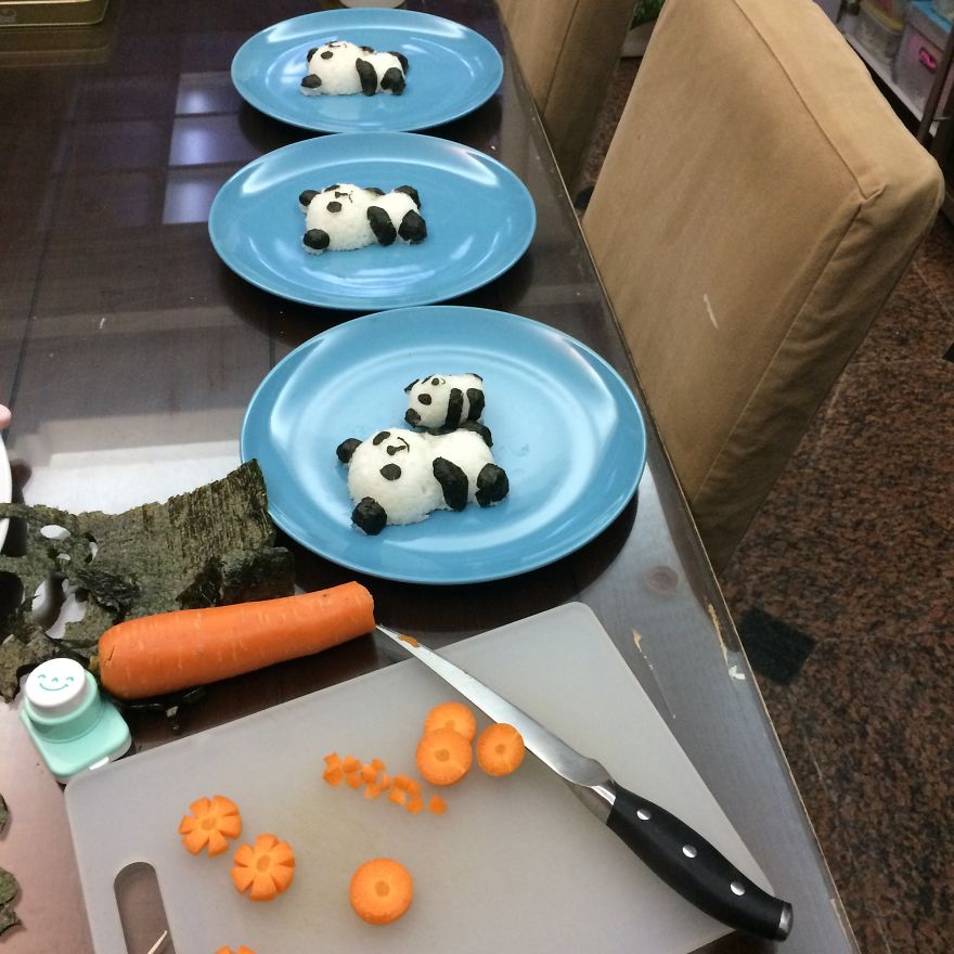 I Make Panda-Inspired Food For My 4 Children I Make Panda-Inspired Food For My 4 Children