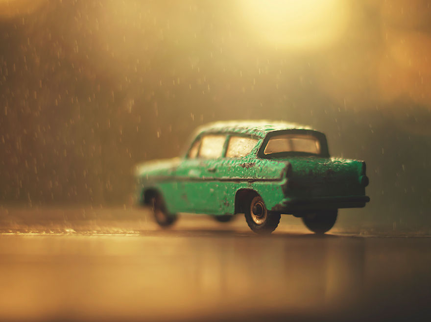 I Create Atmospheric Miniature Car Scenes That Remind Me Of My Childhood I Create Atmospheric Miniature Car Scenes That Remind Me Of My Childhood