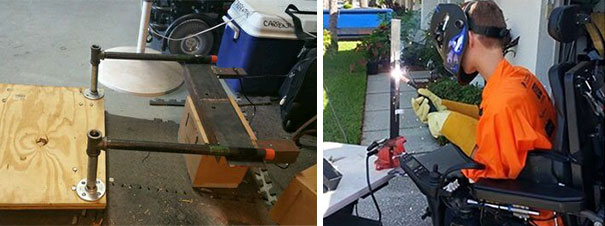 Disabled Student Turns His Wheelchair Into Epic Mad Max Cosplay Disabled Student Turns His Wheelchair Into Epic Mad Max Cosplay