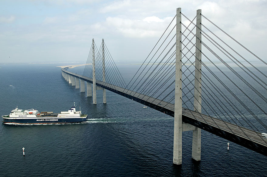 This Amazing Bridge Turns Into An Underwater Tunnel Connecting Denmark And Sweden This Amazing Bridge Turns Into An Underwater Tunnel Connecting Denmark And Sweden