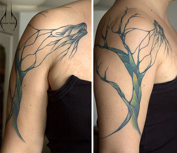 Nature-Inspired Tattoos That Flow Like Veins