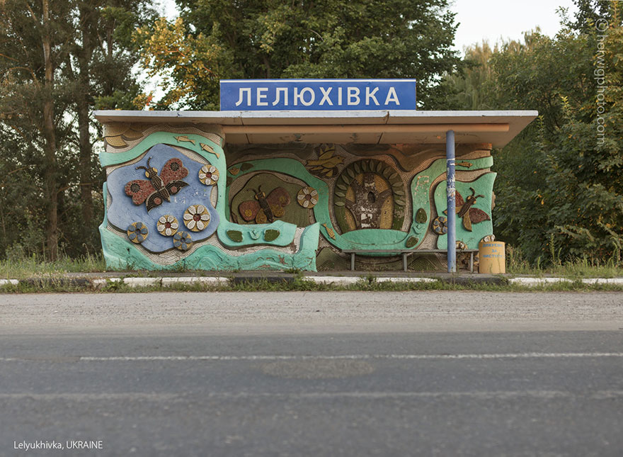 Photographer Travels 30,000km Documenting Soviet Bus Stops And Is Accused Of Spying
