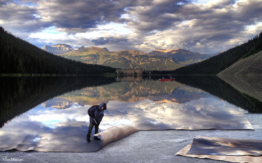 I Combine Wildlife And Urbanism Into Surreal Art