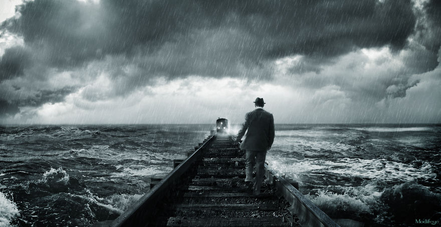 I Combine Wildlife And Urbanism Into Surreal Art