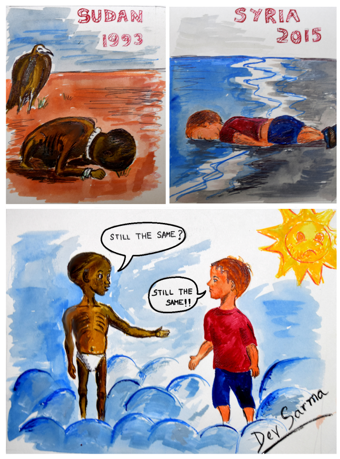 Artists Around The World Respond To Tragic Death Of 3-Year-Old Syrian Refugee Artists Around The World Respond To Tragic Death Of 3-Year-Old Syrian Refugee