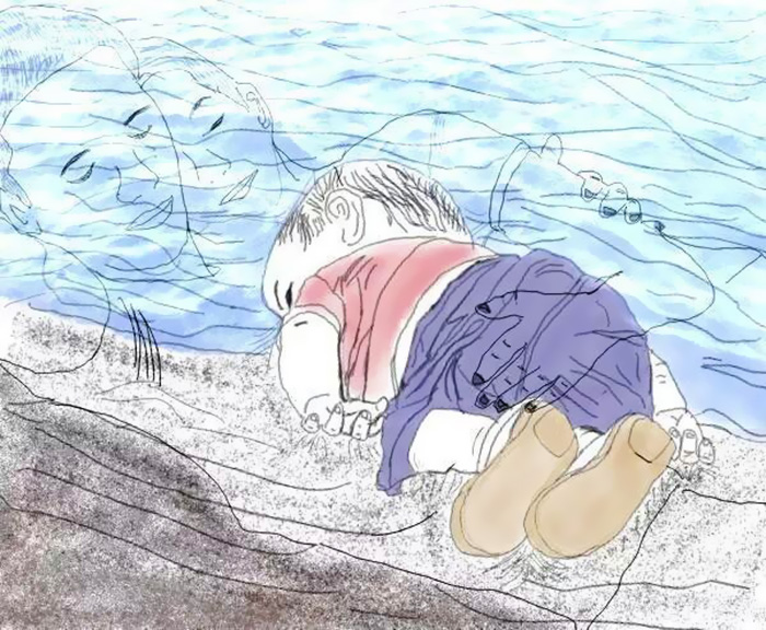 Artists Around The World Respond To Tragic Death Of 3-Year-Old Syrian Refugee Artists Around The World Respond To Tragic Death Of 3-Year-Old Syrian Refugee