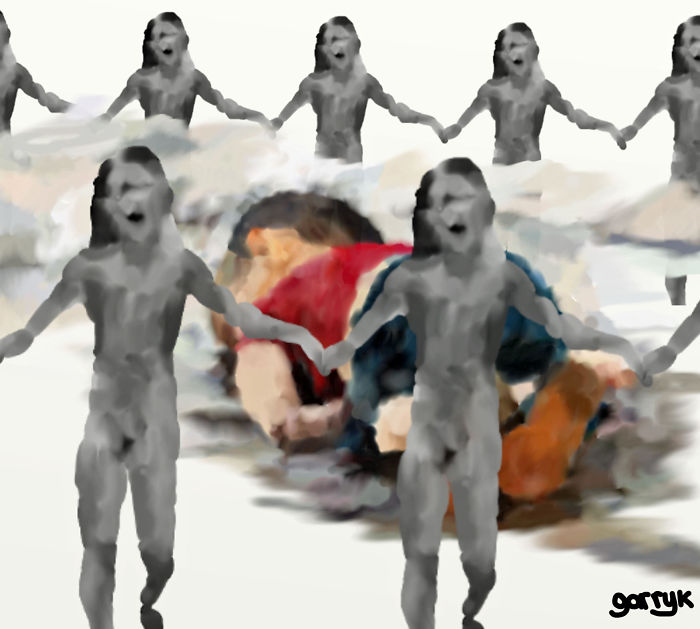 Artists Around The World Respond To Tragic Death Of 3-Year-Old Syrian Refugee Artists Around The World Respond To Tragic Death Of 3-Year-Old Syrian Refugee