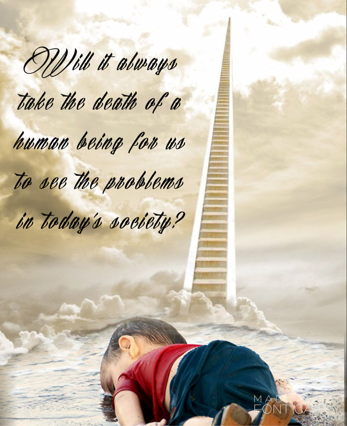 Artists Around The World Respond To Tragic Death Of 3-Year-Old Syrian Refugee Artists Around The World Respond To Tragic Death Of 3-Year-Old Syrian Refugee