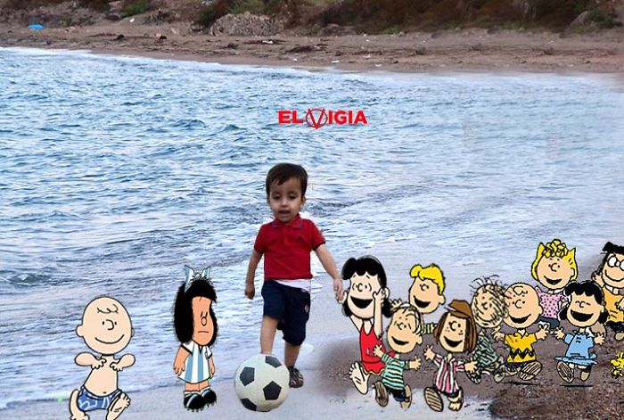 Artists Around The World Respond To Tragic Death Of 3-Year-Old Syrian Refugee Artists Around The World Respond To Tragic Death Of 3-Year-Old Syrian Refugee