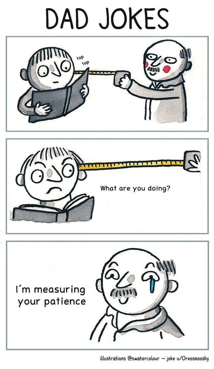 Dad Jokes Illustrated By ‘Shitty Watercolour’ Artist Dad Jokes Illustrated By ‘Shitty Watercolour’ Artist