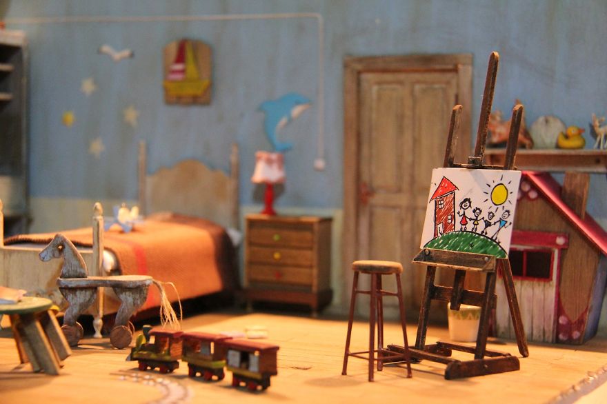 If You Can&#8217;t Build Your Dream Room In Reality, Then Build It In Miniatures