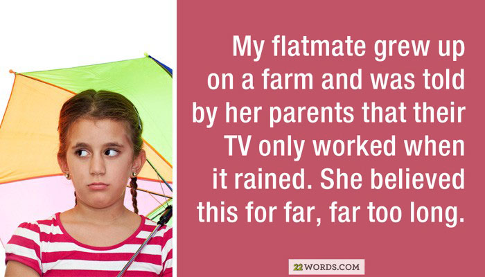 44 Funny Lies Parents Tell Their Kids 44 Funny Lies Parents Tell Their Kids
