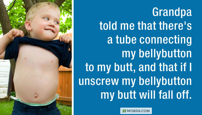 44 Funny Lies Parents Tell Their Kids 44 Funny Lies Parents Tell Their Kids